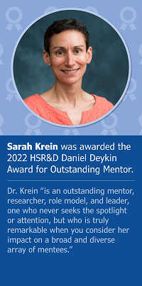 Krein Mentorship award